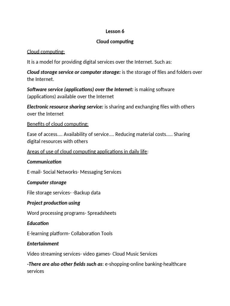 Understanding Cloud Computing Essentials | PDF | Cloud Computing | Internet