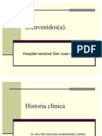 Historia Clinica, Clase Inicial