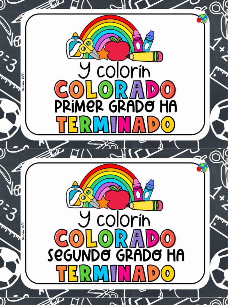 Colorín Colorado: Fin del Ciclo Escolar | PDF