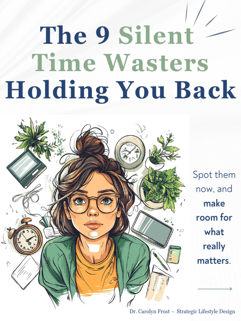 9 Time Wasters Hindering Success | PDF | Psychology | Psychological ...