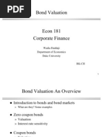 Lecture 0 Bond Valuation