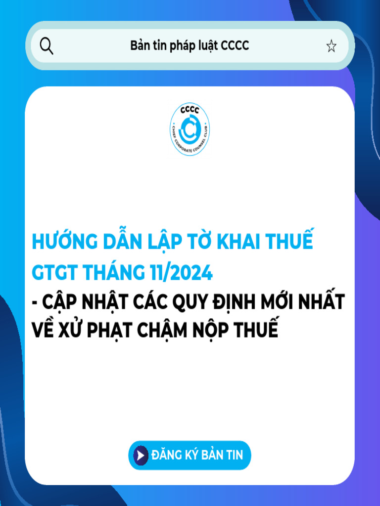 Hướng dẫn lập tờ khai thuế GTGT | PDF