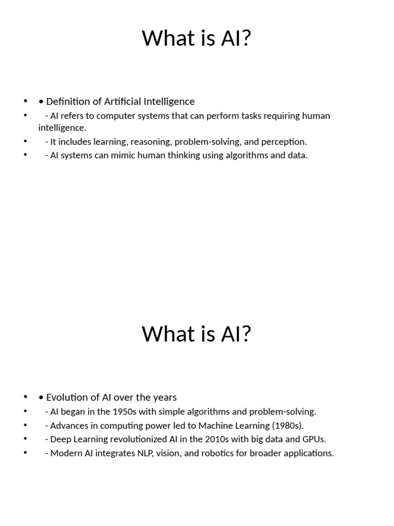 Expanded AI Content Presentation | PDF | Artificial Intelligence ...