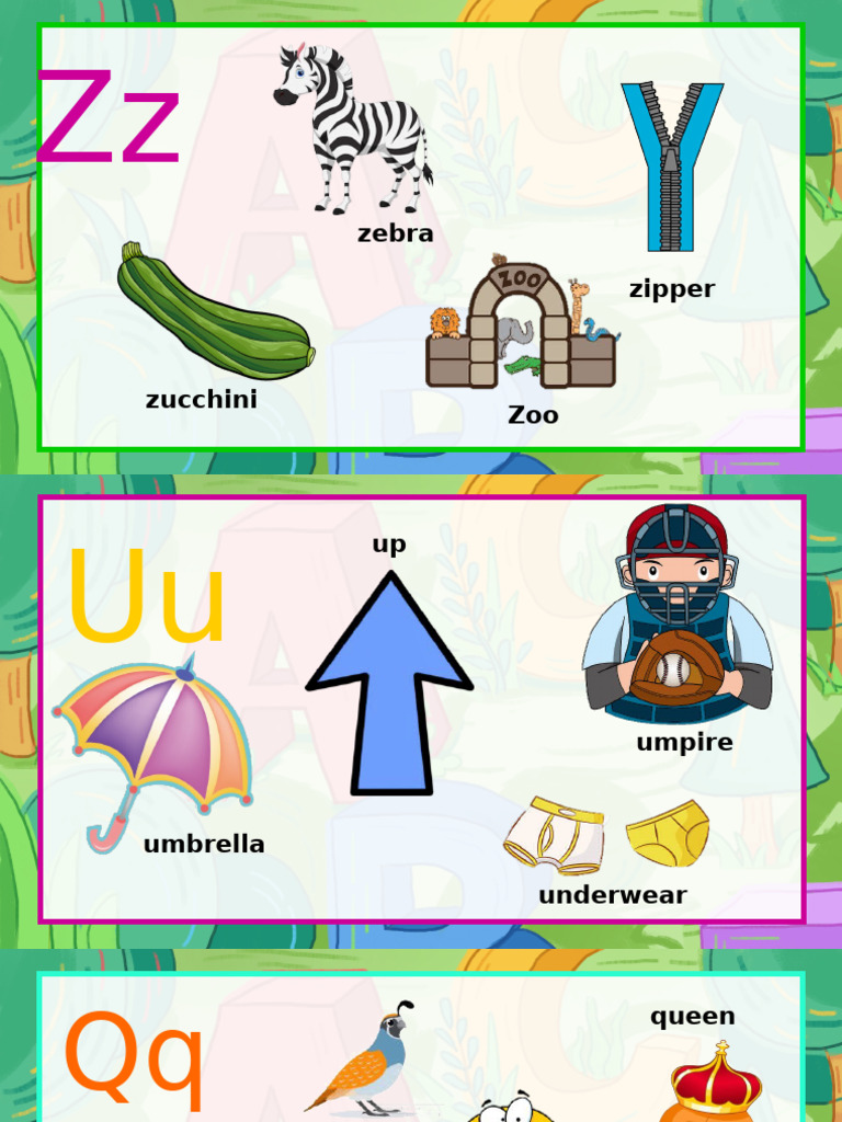Letter Maps - 3rd Trimester | PDF