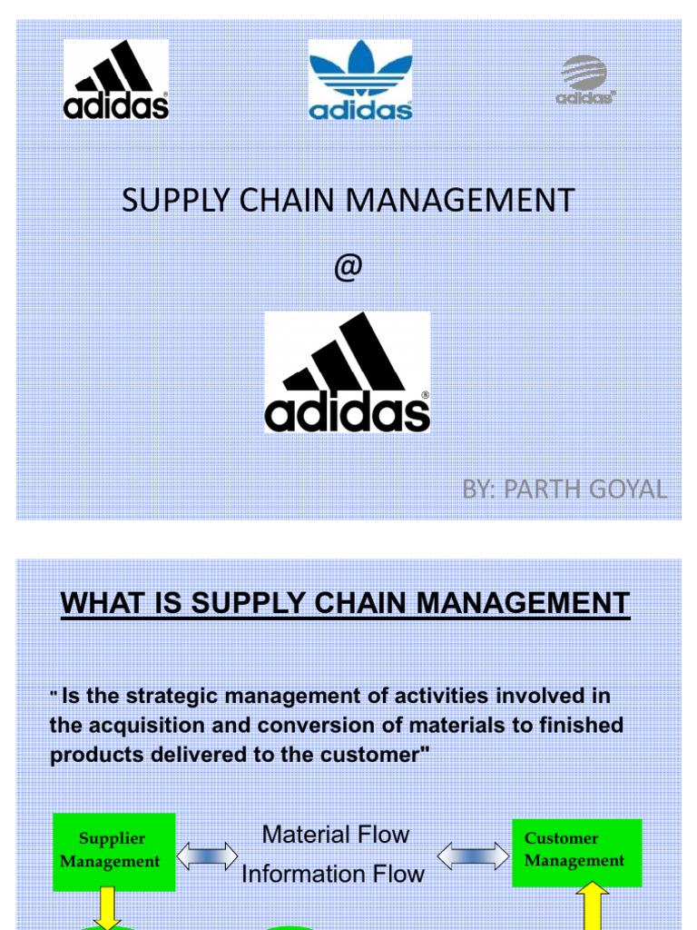 Supply Chain Management (Adidas)