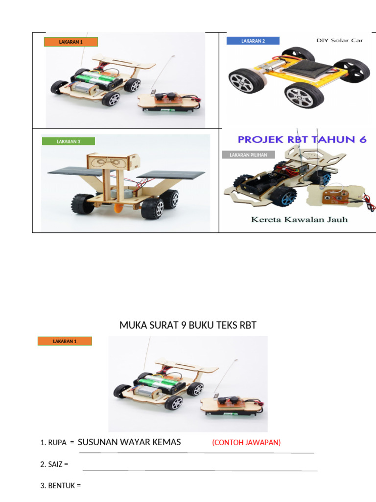 Lakaran Kereta Kotak dalam RBT | PDF