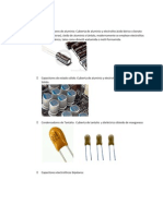 Especificaciones Tecnicas Condensadores