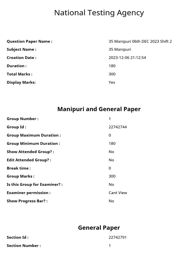Paper_20240222120446 | PDF | Multiple Choice | Educational Assessment ...