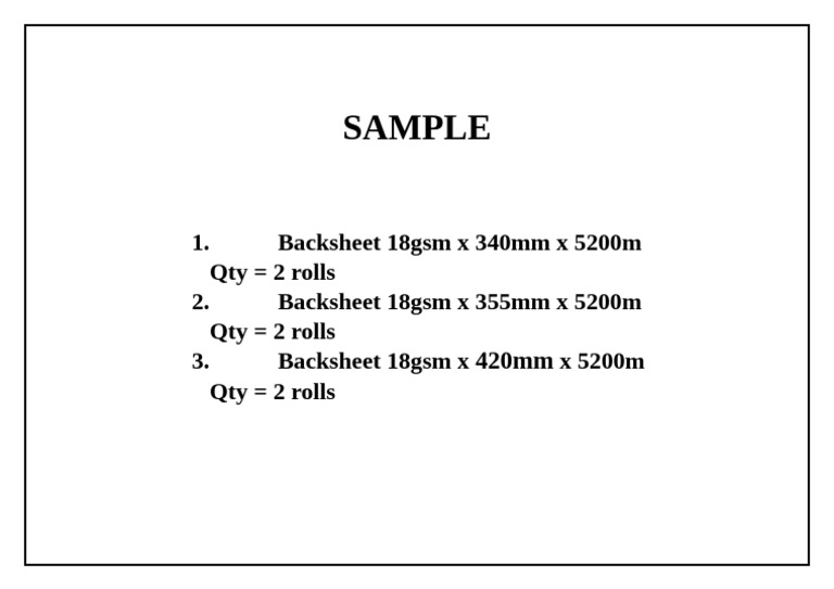 Sample | PDF
