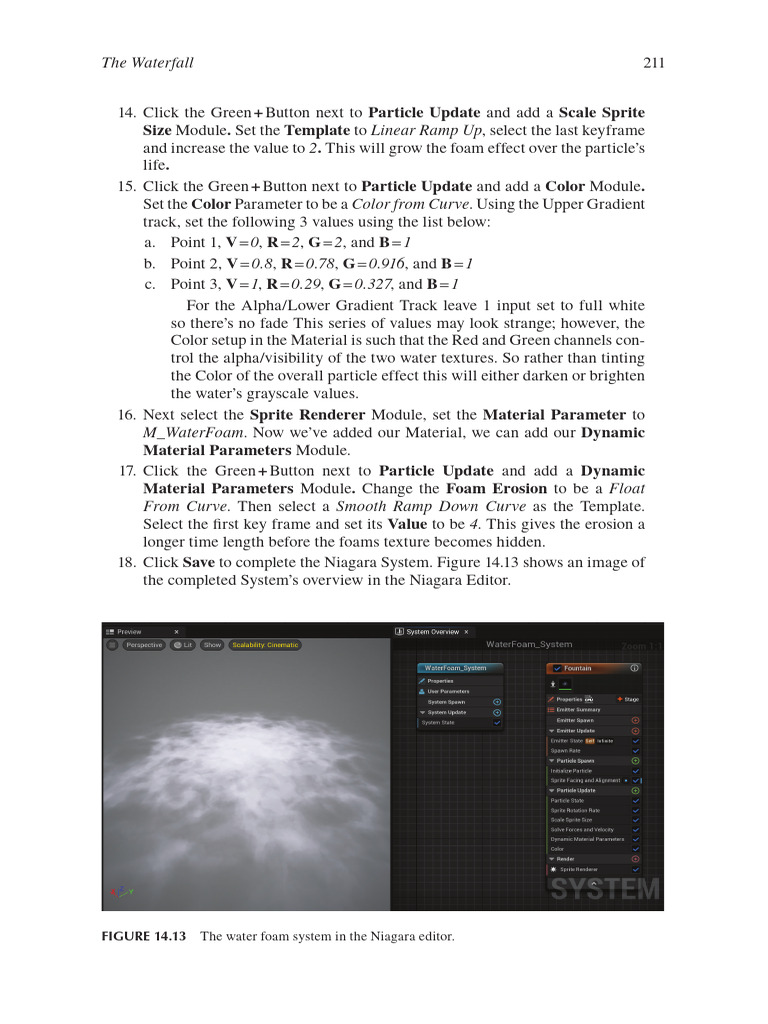 Water Foam Effects in Unreal Engine | PDF