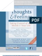 Thoughts and Feelings 4th Edition Sample Worksheets