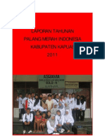 Laporan Tahunan PMI Kabupaten Kapuas 2011