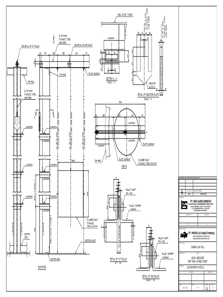 Level Indicator Design for Tank | PDF | Manufactured Goods