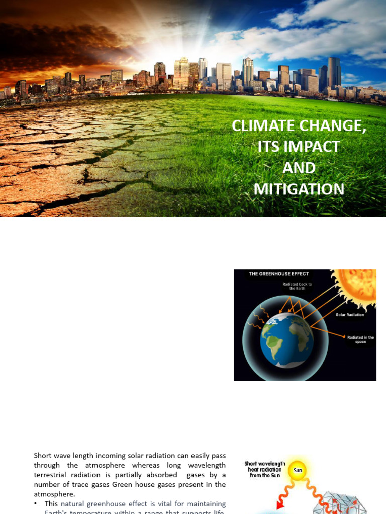 Unit 4. Climate Change Its Impact and Mitigation | PDF | Kyoto Protocol ...