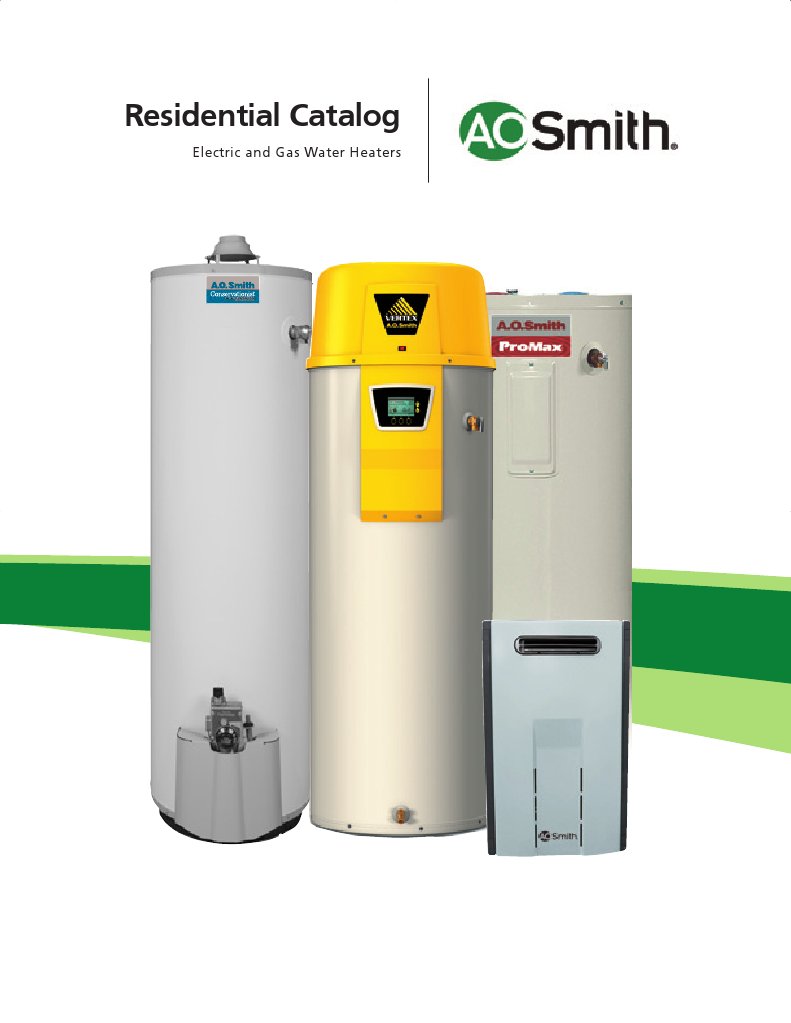 Ao Smith Res Heaters | PDF | Water Heating | Hvac