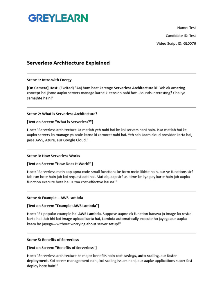 Understanding Serverless Architecture | PDF | Internet | Software ...