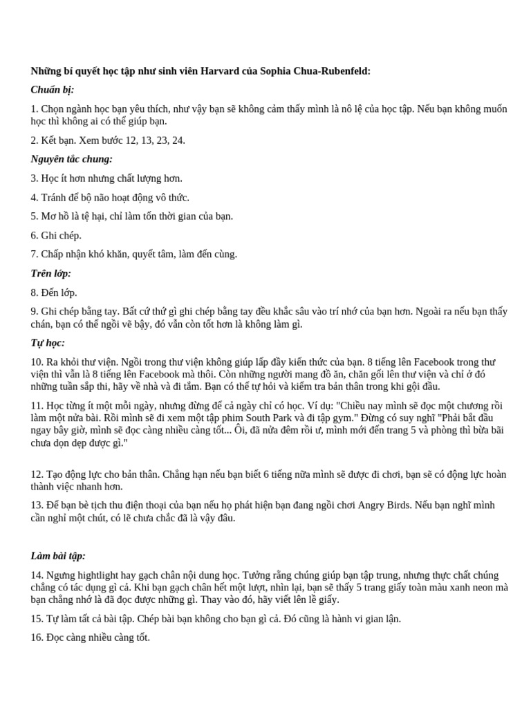 Some learning tips pdf