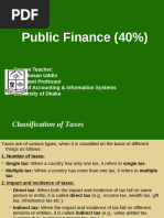 Types of Taxation Explained | PDF | Taxes | Progressive Tax