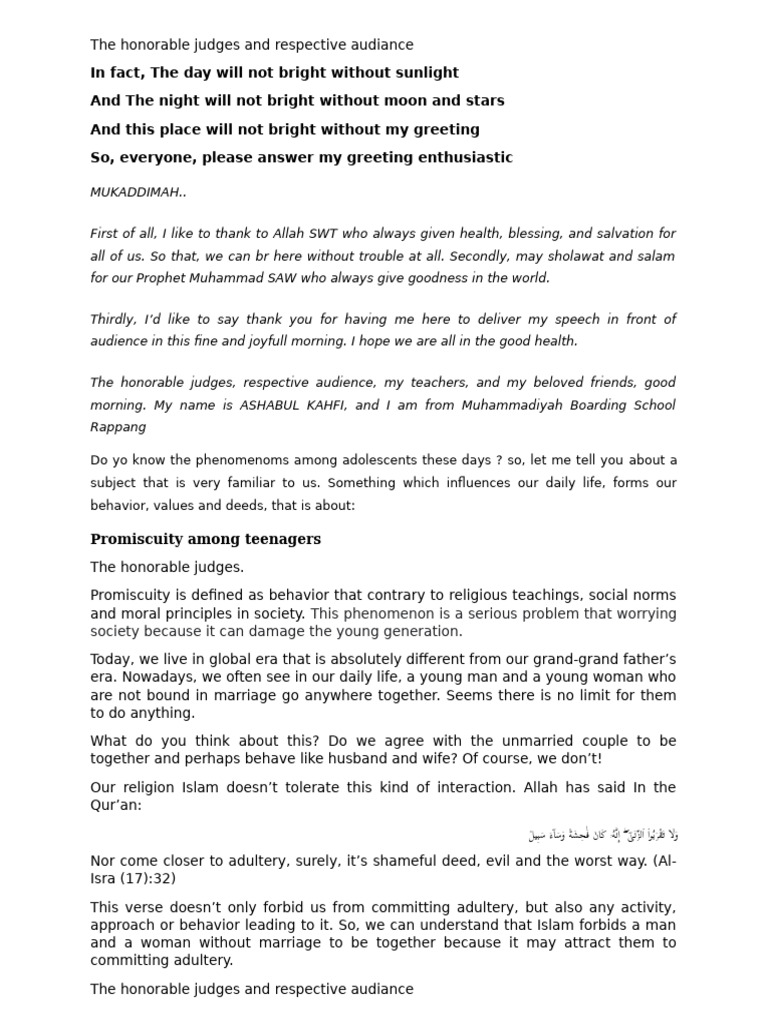 Addressing Teen Promiscuity Issues | PDF | Adultery | Marriage