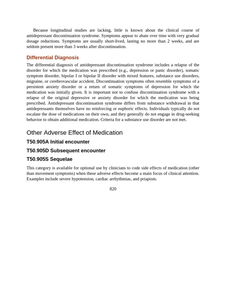 Understanding Antidepressant Discontinuation Syndrome | PDF | Child ...
