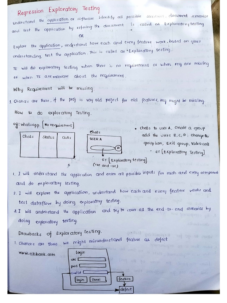 Manual Testing Notes Second Part | PDF