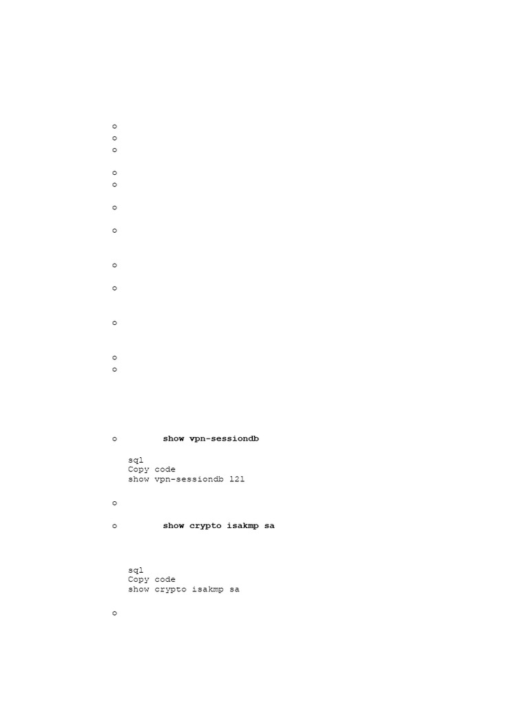 Troubleshoot IPsec with ASDM & CLI | PDF | Virtual Private Network |  Computer Networking