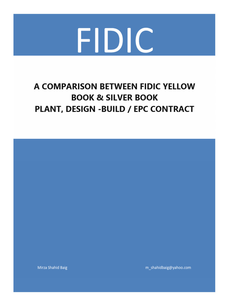 FIDIC YELLOW BOOK REVISED EDITION visual data 8