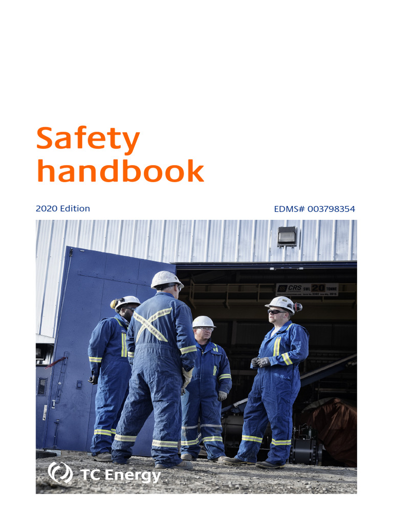 TC Energy Safety Handbook 2020 | PDF | Occupational Safety And Health ...