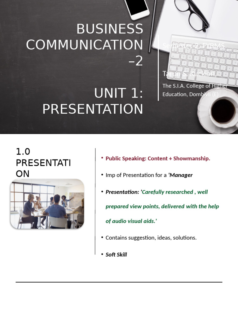 BC 2 Unit 1 | PDF | Microsoft Power Point | Human Communication
