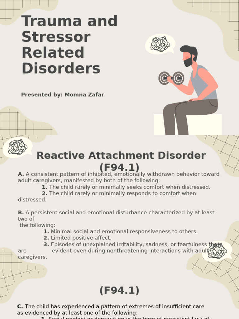 Understanding Trauma-Related Disorders | PDF | Psychological Trauma ...