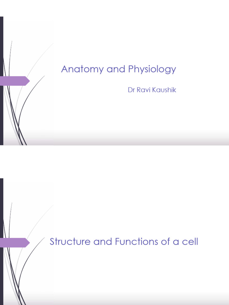 Cell Structure & Function Guide | PDF | Epithelium | Connective Tissue