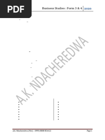 Business Studies Notes form 3 & 4 - Copy
