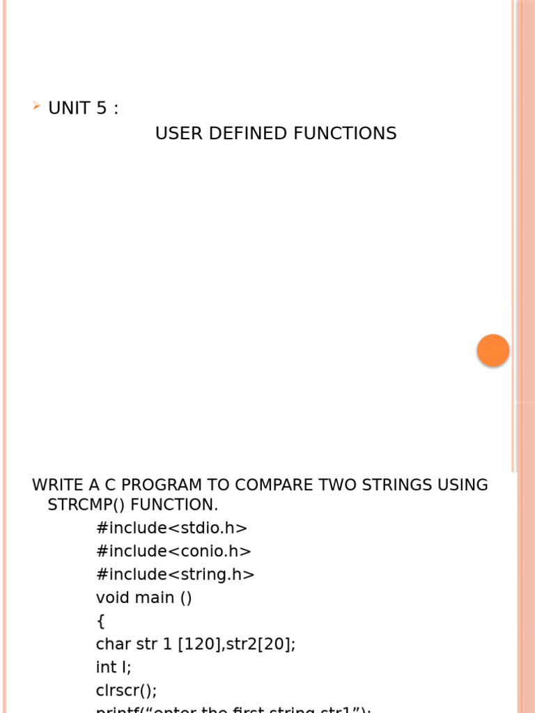 Unit 5 Programs | PDF