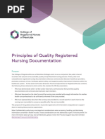 Principles of Nursing Documentation | PDF | Nursing | Electronic Health ...