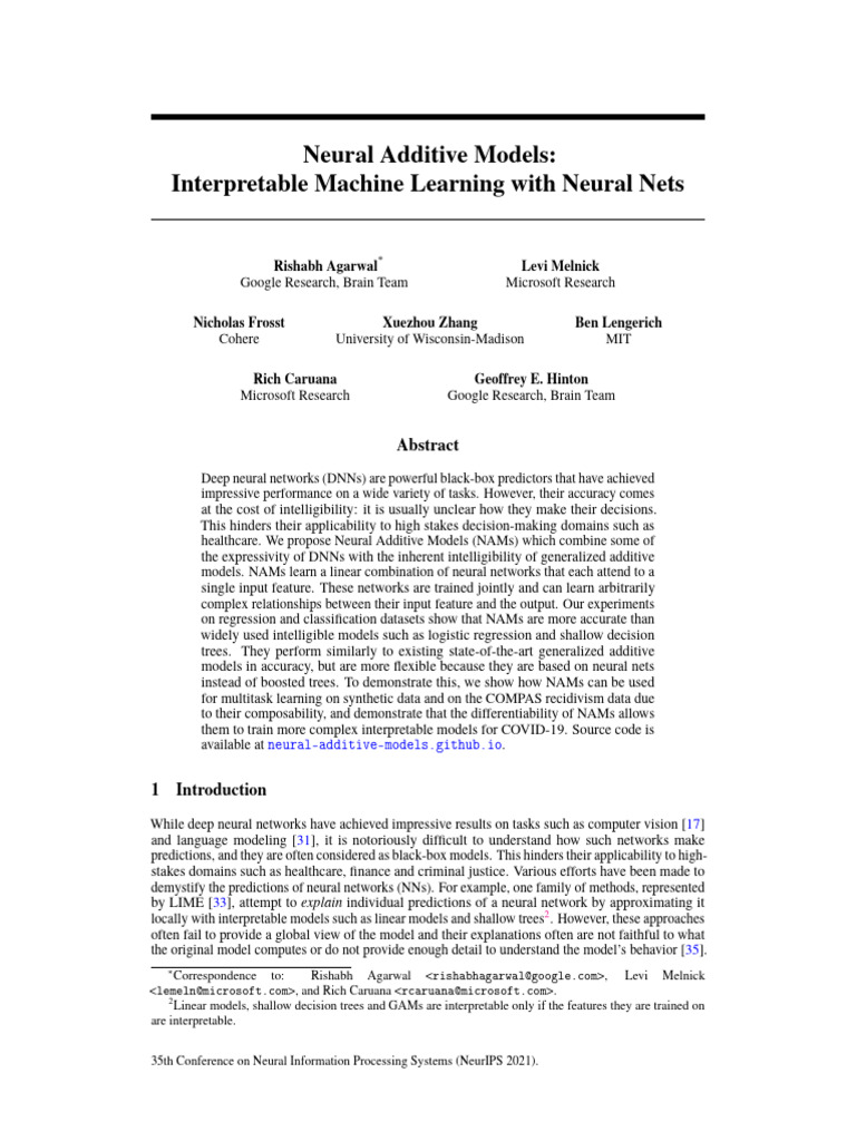 Nam Pdf Artificial Neural Network Deep Learning