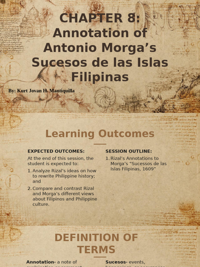Annotation of Morga's Sucesos | PDF | Philippines