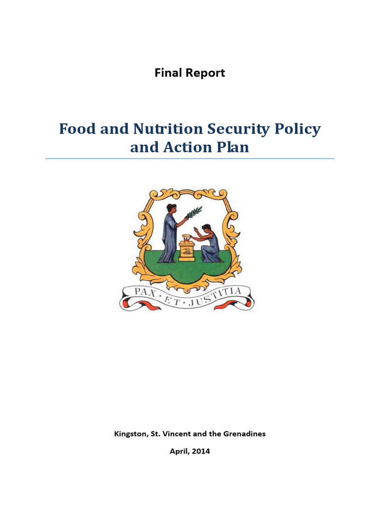 Food and Nutrition Security Policy and Action Plan 2014 | PDF | Food ...
