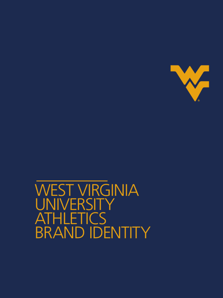 WVU Athletics Brand Identity Guide | PDF | Typefaces | Logos