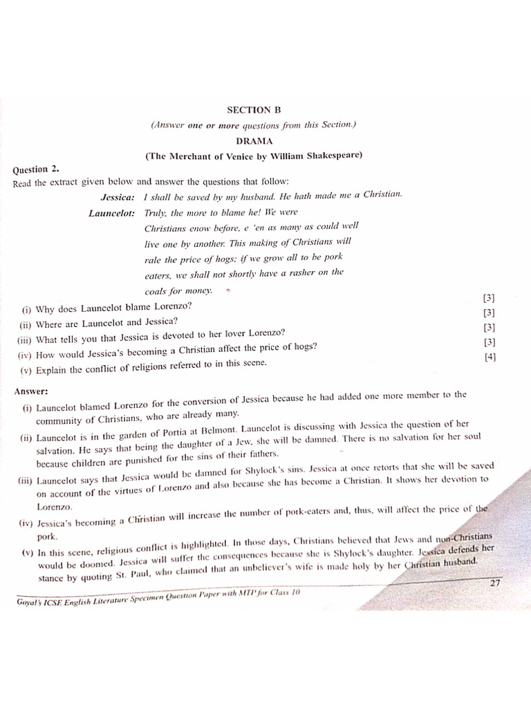 Practice Paper 3 | PDF