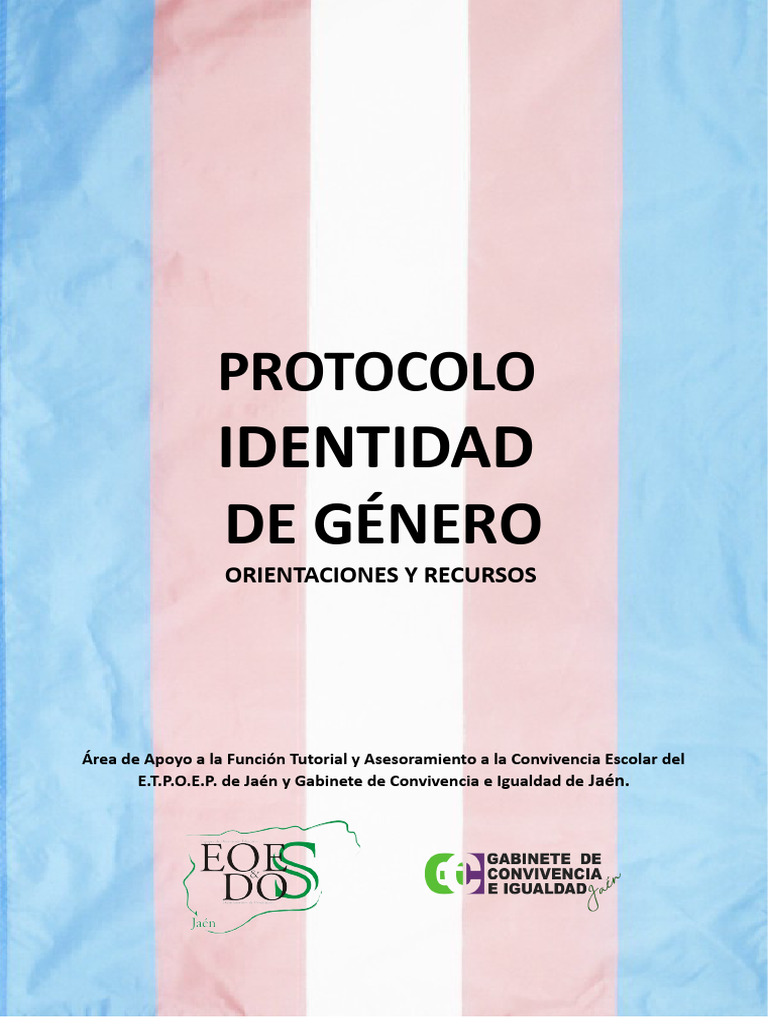 Protocolo de Identidad de Género Escolar | PDF | Identidad de género ...