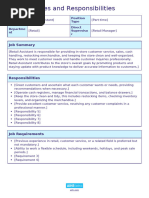 Store In-Charge Duties & Responsibilities | PDF