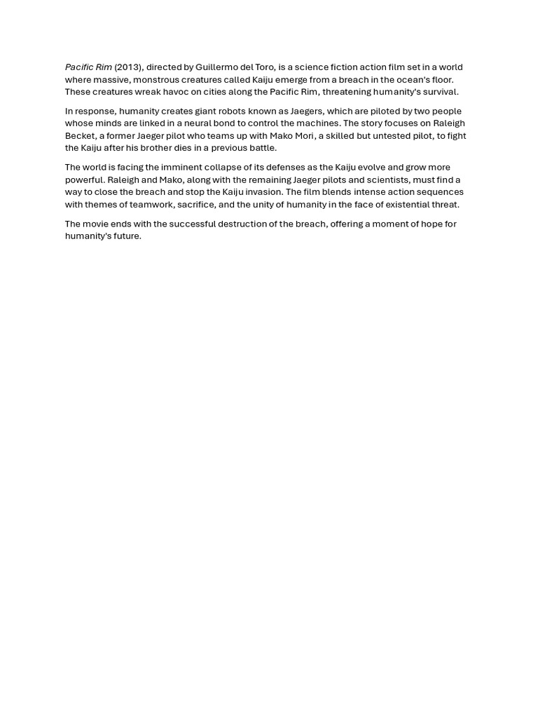 Pacific Rim | PDF