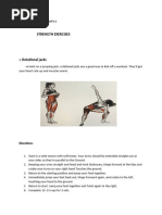 Core Strength Workout Routine | PDF