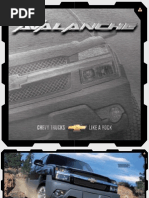 Download 2002 Avalanche Brochure by Peter Foster SN80614746 doc pdf