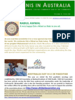 Pakistanis in Australia Vol 2 Issue 3 2012
