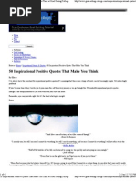 Download 50 Inspirational Positive Quotes That Make You Think at Goal Setting College by Milind Lichade SN80615024 doc pdf