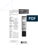 Hanna Instruments HI 98107 Phep PH Tester With +/-0.1 Accuracy