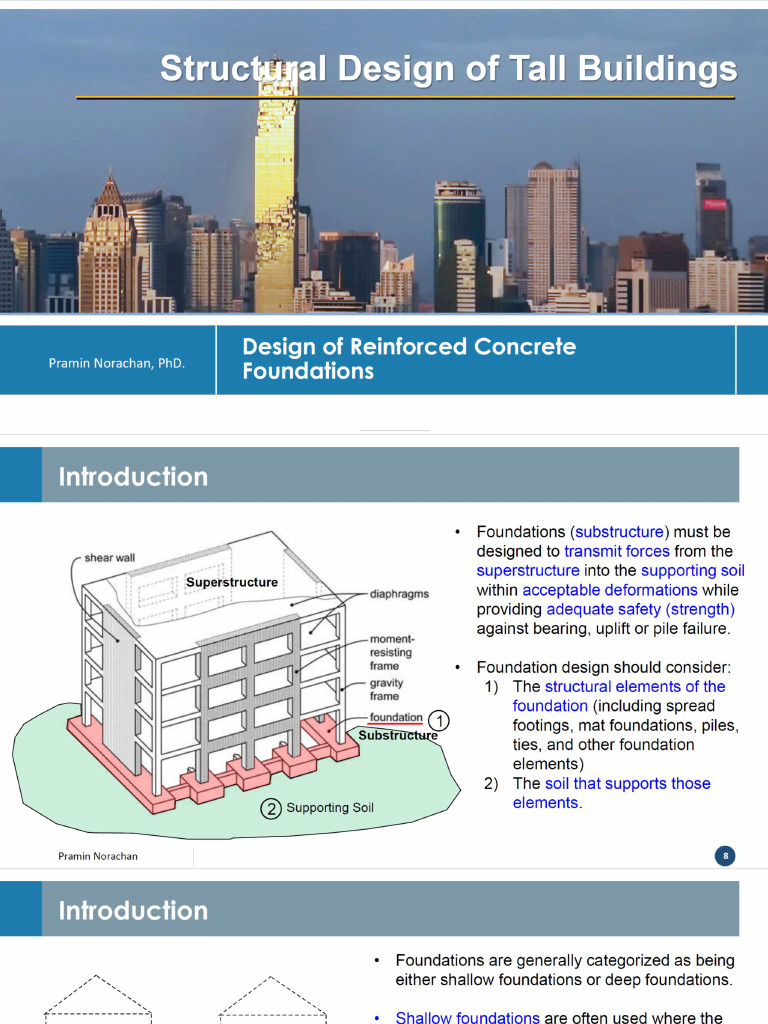 Design of RCC Foundation - JPG | PDF