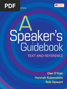 A Speaker's Guidebook 8th Edition