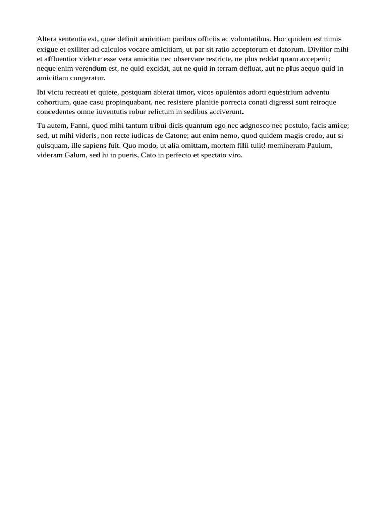 02 - Altera Sententia Est | PDF